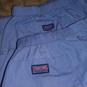 Ciel blue scrub pants